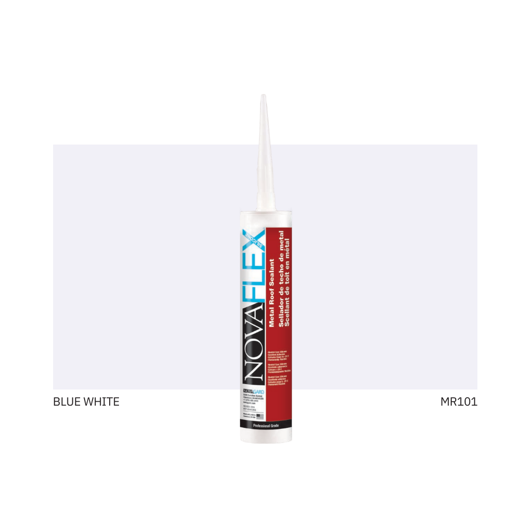 Novaflex Metal Roof Silicone Sealant Blue White